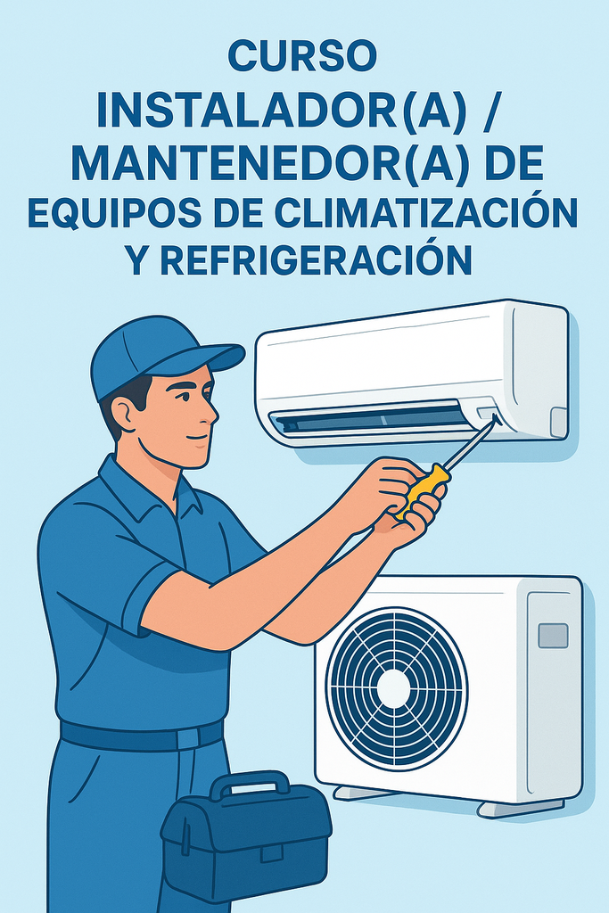 INSTALADOR(A) / MANTENEDOR(A) DE EQUIPOS DE CLIMATIZACIÓN Y REFRIGERACIÓN